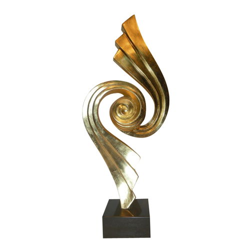 树脂金箔艺术 点亮现代空间与时尚美业的创意摆件